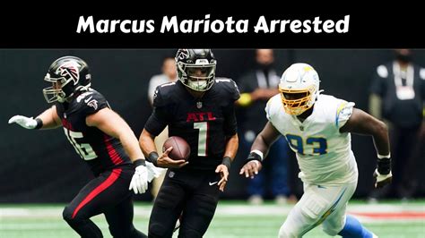 Marcus Mariota Arrested November 2024