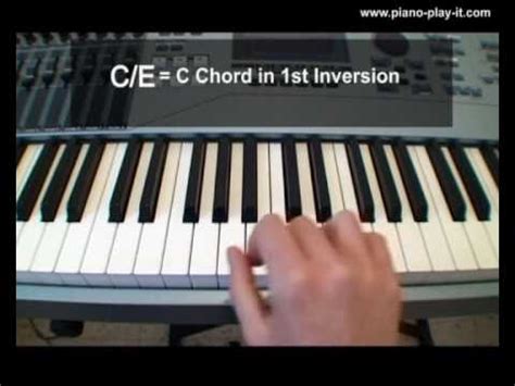 Slash Chords - A Free Piano Lesson - YouTube