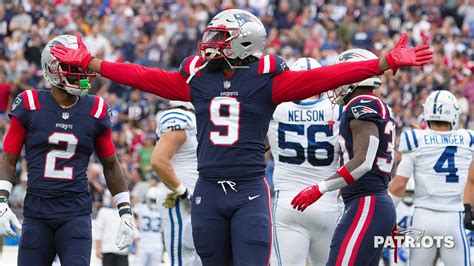 Game Notes: Patriots defense has season-high nine sacks, ties for most ...