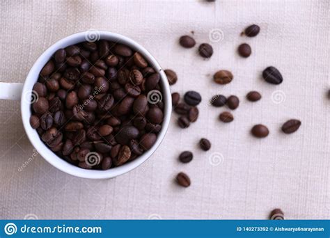 The Aroma of Coffee Beans stock photo. Image of desktop - 140273392