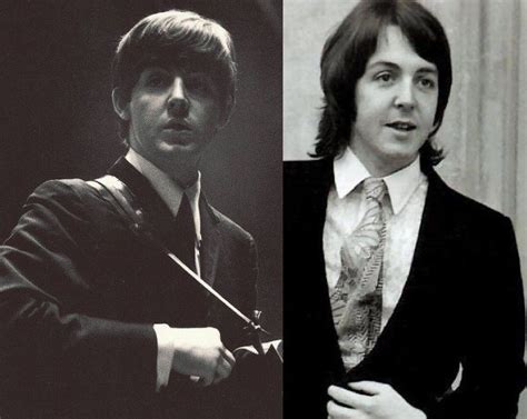 Real Paul McCartney on left, Plastic Macca want-a-be Fake aka Billy ...