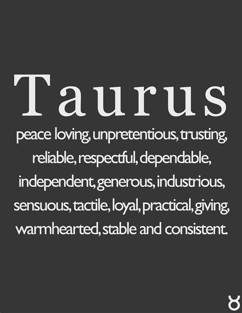 Taurus Quotes And Sayings Quotesgram