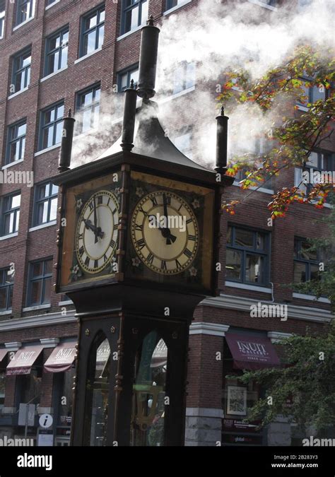 Gastown Steam Clock, Vancouver Stock Photo - Alamy