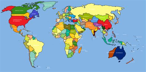 The Most Beautiful Map Of The World In The World Wall - vrogue.co