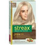 Buy Streax Cream Hair Colour - With Shine On Conditioner, For Smooth & Shiny Hair Online at Best ...