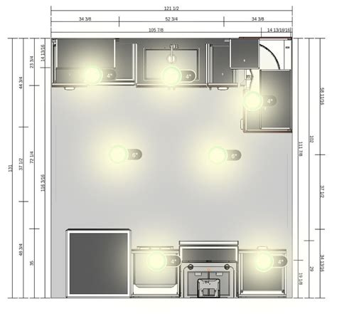 Lighting design for kitchen 10' x 11' - Home Improvement Stack Exchange