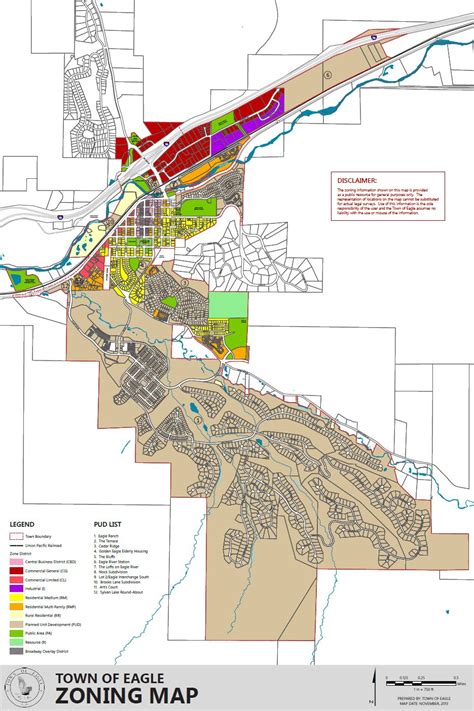 Eagle, CO - Official Website - Zoning Map