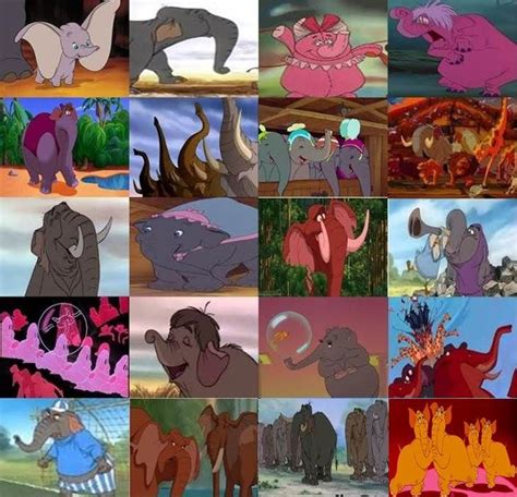 Disney Elephants in Movies by dramamasks22 on deviantART | Disney elephant, Disney, Disney films