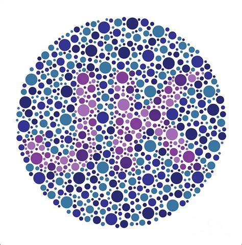 Colour Blindness Test Chart Photograph by Chongqing Tumi Technology Ltd ...