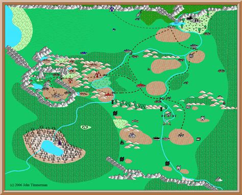 Fantasy Overland Map #2 - Free Fantasy Maps