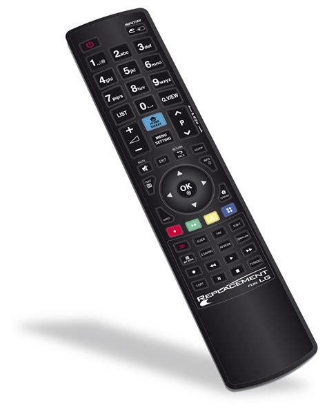 Replacement for LG Television Remote Control = ALL MODELS TV, LCD, LED, PLASMA