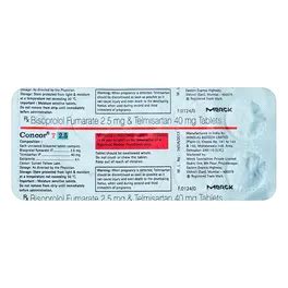 Concor T 2.5 Tablet | Uses, Side Effects, Price | Apollo Pharmacy
