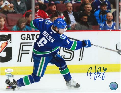 Brock Boeser Autographed Vancouver Canucks 11×14 Photo – House of Hockey