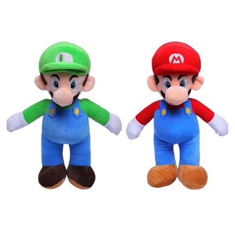 Super Mario Bros Mario and Luigi Plush Combo 25cm | Shop Today. Get it ...