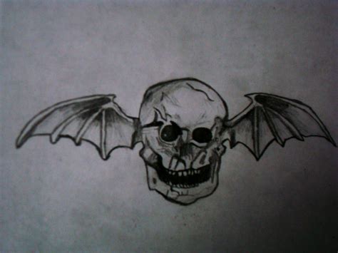 Avenged Sevenfold Logo Drawing by Hakaiisha on DeviantArt