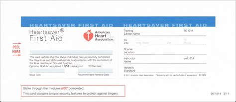 Printable Cpr Card Template - Printable Word Searches