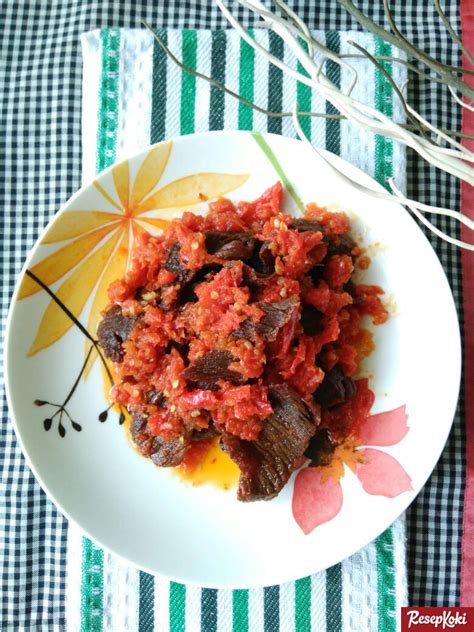 Dendeng Balado Kering dan Renyah khas Padang - Resep | ResepKoki