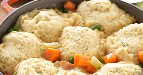 Gluten-Free Chicken & Dumplings made with baking mix Recipe | King Arthur Flour