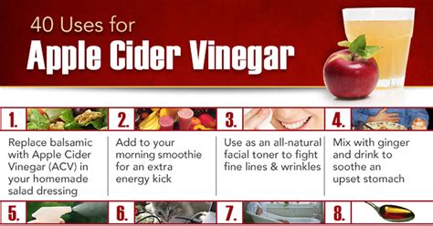 40 Proven Uses For Apple Cider Vinegar