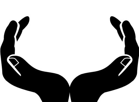 Cupped Hands Silhouette at GetDrawings | Free download