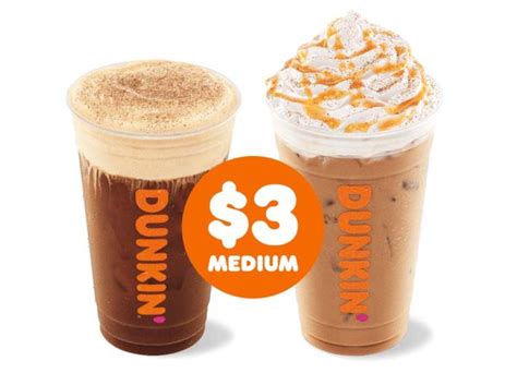 New Pumpkin Cream Cold Brew and Pumpkin Spice Signature Latte Now Available at Dunkin’ Donuts