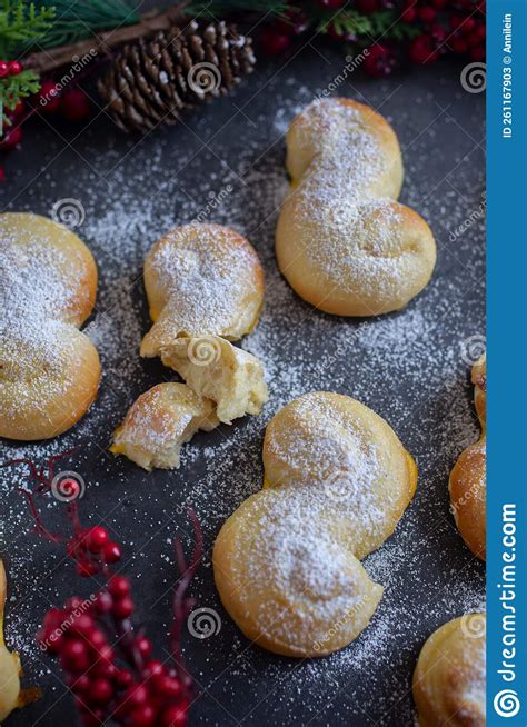 Lussekatter, Sweet Swedish Buns Baked with Saffron Stock Image - Image of delicious, cookery ...