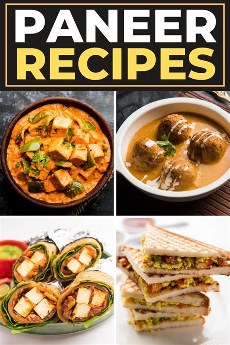 33 Simple Paneer Recipes - Insanely Good