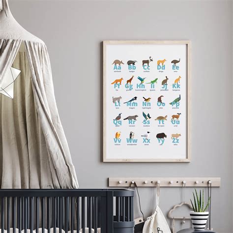 Animal Alphabet Poster – Get the Kids Outside