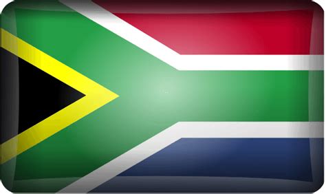 south africa flag .png - Clip Art Library