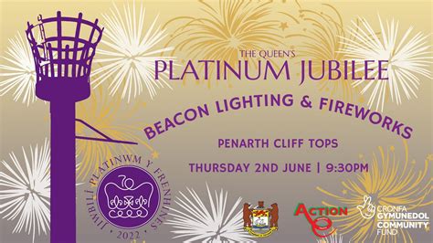 Queen's Jubilee Beacon Lighting & Fireworks - penarthtowncouncil.gov.uk