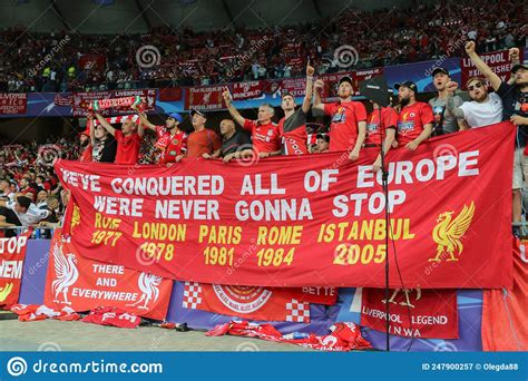 Liverpool FC fans editorial photography. Image of match - 247900257