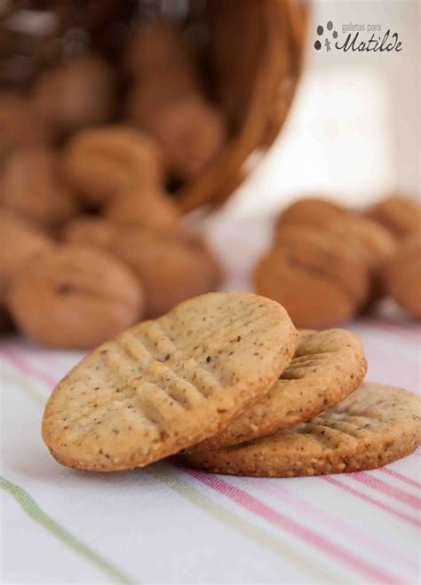 Galletas de nuez | Galletas para matilde