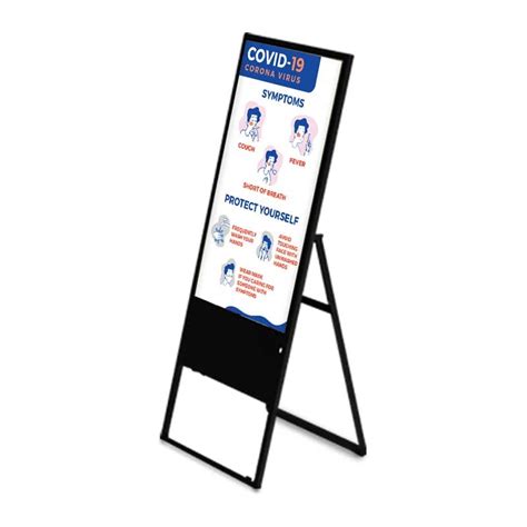 Digital Sandwich Board & A-Frame Digital Sign | Android Signage Player