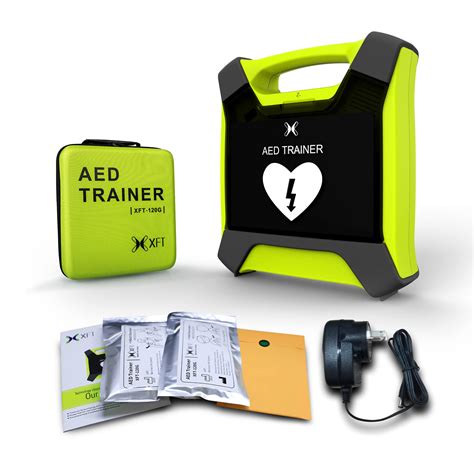 AED Trainer, XFT Professional AED Training Kit CPR Training Equipment Training Device Automatic ...