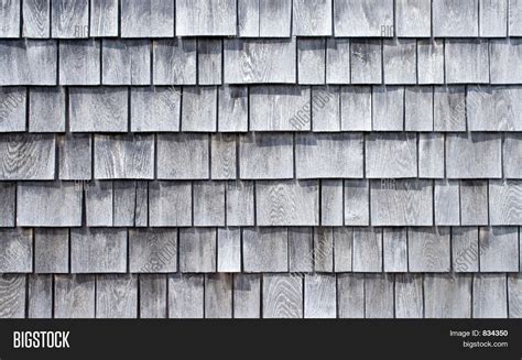 Weathered Wood Shingle Siding Image & Photo | Bigstock