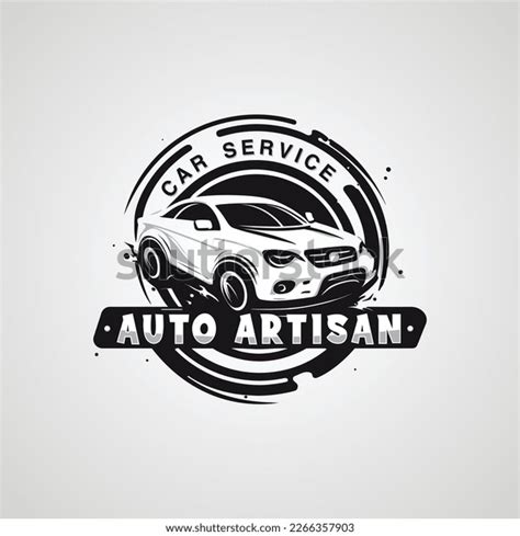 Auto Service Vector Logo Badge Label Stock Vector (Royalty Free ...