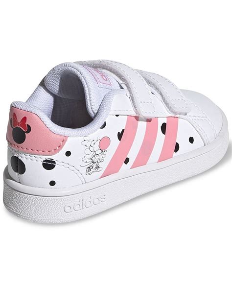 adidas Essentials Toddler Girls Minnie Mouse Grand Court Stay-Put ...