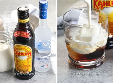 White Russian Cocktail {3 Simple Ingredients!} - Spend With Pennies