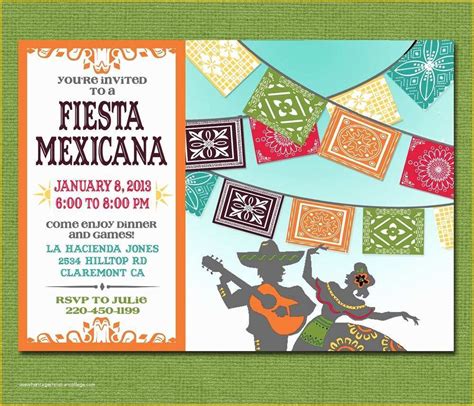 Mexican Fiesta Invitation Templates Free Of Dora Birthday Fiesta Invitation Cinco De Mayo by ...