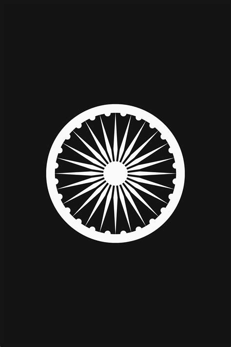 India Flag · White Symbol | India flag, Ashoka chakra, Flag