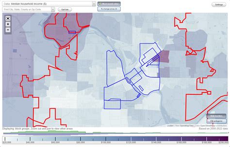 Cedar Rapids, IA Neighborhood Map - Income, House Prices, Occupations ...