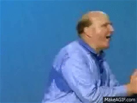 Steve Ballmer - Developers on Make a GIF