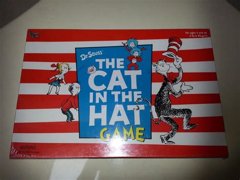 Dr. Seuss The Cat In The Hat Board Game by University Games!