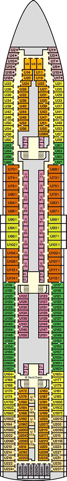 Carnival Fascination Deck Plans: Ship Layout, Staterooms & Map - Cruise Critic