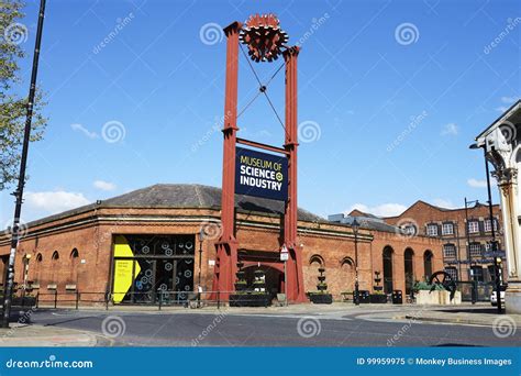 Manchester, UK - 4 May 2017: Exterior of Manchester Museum of Science and Industry Editorial ...