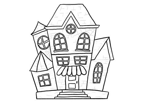 How to Draw a Haunted House | Design School