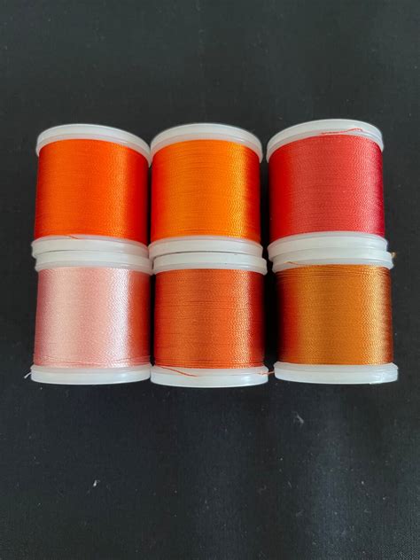 Madeira Rayon 40 Weight Thread-pack of 6 - Etsy