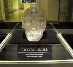 Brazilian Crystal Skull This 13.8 pound life-size skull was donated to the museum's Section of ...