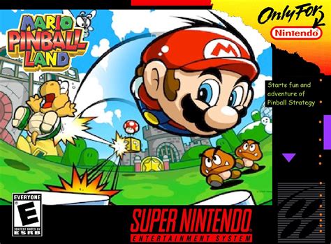 Mario Pinball Land - SNES | Fondos de pantalla de juegos, Juegos, Videojuegos