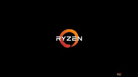 AMD Ryzen LOGO 4K wallpaper download